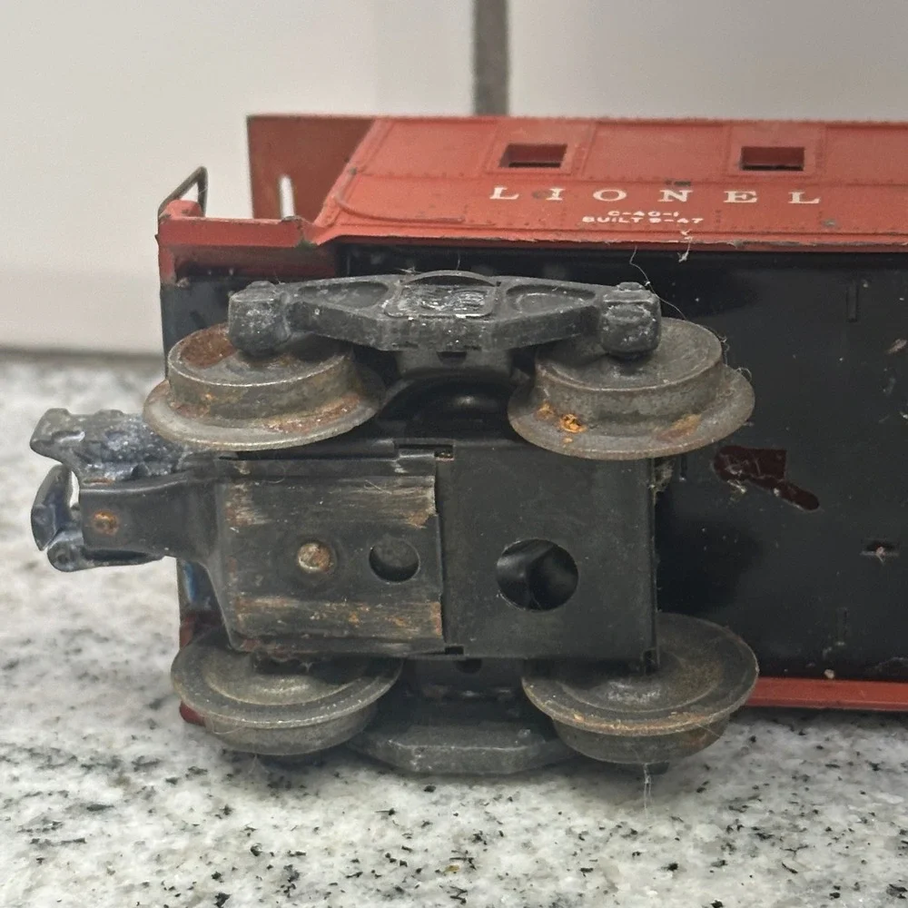 Lionel‎ O Gauge 6257 Southern Pacific Caboose Red Postwar Train Car Vintage SP